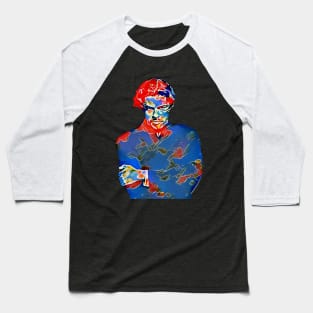 Portrait of a Young Immigrant Baseball T-Shirt